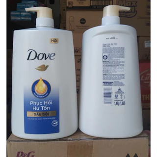 Dầu gội DOVE Phục hồi tóc hư tổn 1.4kg,880g.