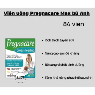 Vitamin tổng hợp cho mẹ sau sinh Pregnacare Breast-feeding Anh