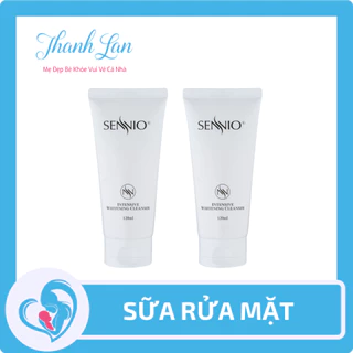 Sữa Rửa Mặt Dưỡng Trắng Da Sennio Intensive Whitening Cleanser Cấp Ẩm Phù Hợp Cho Da Nhạy Cảm 120ml