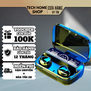 Tai Nghe M10 Không Dây Pro Nâng Cấp Pin Trâu 3000mah, Màn Hình Led Gaming, Âm Thanh Sống Động