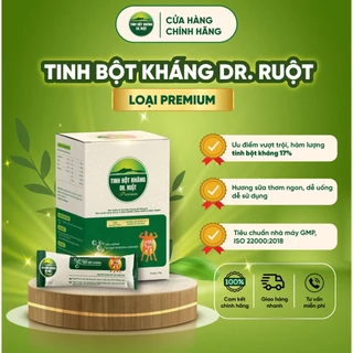 [Chính Hãng] Tinh Bột Kháng Dr.Ruột Loại Premium Hương Vị Mới Thơm Ngon Bổ Sung Lợi Khuẩn Giảm Táo Bón, Đại Tràng