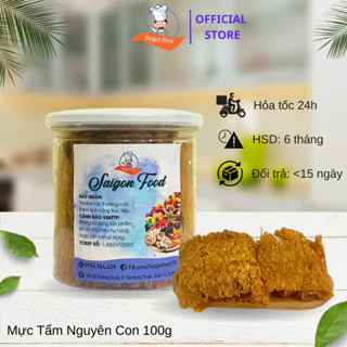 100g mực tẩm nguyên con Nha Trang Saigonfood