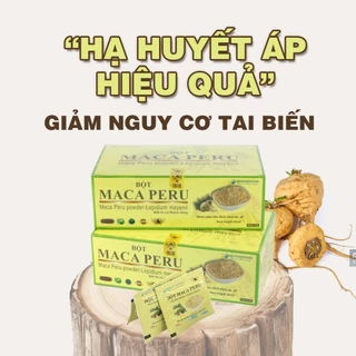 [Chính ngạch Peru]Bột Sâm Maca Peru Vàng-Điều hòa huyết áp, tốt cho tim mạch-Hộp 450G