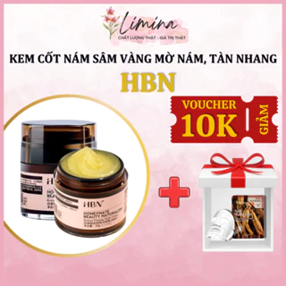 Kem cốt sâm vàng HBN - Face Cream Hydrating HBN Dưỡng ẩm Da Làm săn chắc Vitamin A, mờ nám tàn nhang