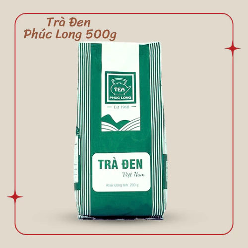 Trà Đen Phúc Long 500g - Hương Vị Đặc Biệt Pha Trà Sữa