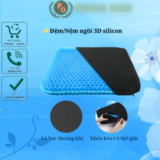 Đệm ngồi 2 lớp 3D thoáng khí MAGIC CUSHION - Nệm ngồi ghế văn phòng,ô tô 3D thoáng khí Cao Cấp