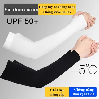 Tay áo chống nắng COACE Găng tay áo chống nắng chống tia UV chất vải cotton thoáng khí bảo vệ làn da phù hợp cho nam nữ