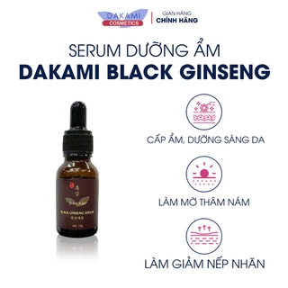 Serum Dakami Ginseng - hỗ trợ cấp ẩm, giúp da sáng khoẻ