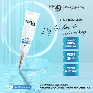 Kem chấm mụn Nine 9  15ml  giảm mụn tái phát nhanh chóng hiệu quả