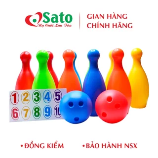 Đồ chơi Bowling kid 2.0 Sato 23, 24, 25 Made in Vietnam