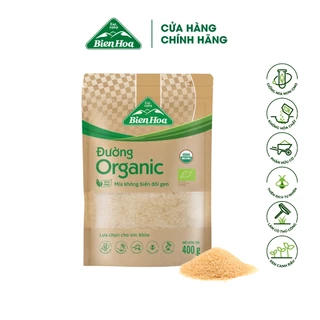 Đường Organic Biên Hòa túi 400g/túi