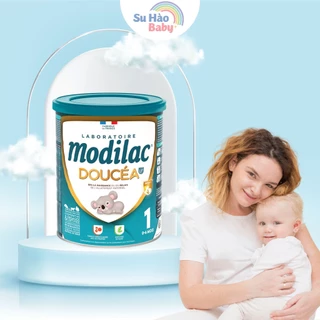 Sữa Bột MODILAC DOUCÉA Cao Cấp Pháp 800g Đủ Số 1-2-3 - Hỗ Trợ Giúp Bé Tiêu Hóa Khỏe, Đề Kháng Tốt