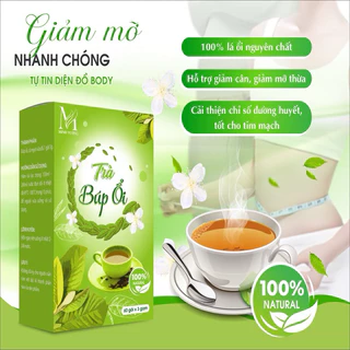 Hộp 60 gói Trà Búp Ổi cỏ ngọt - giúp giảm mỡ máu, ổn định đường huyết , tăng cường hệ tiêu hoá