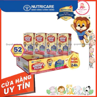 [ Date mới ] Thùng 48 hộp pha sẵn GROW PLUS Nutricare 110ml