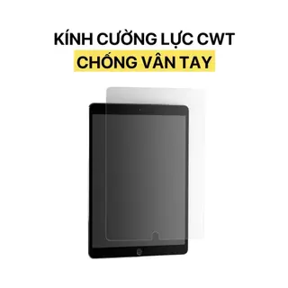 Miếng dán cường lực chống vân tay, trong suốt CHILL WITH TATTY cho iPad series