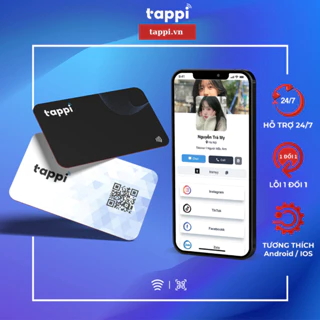 Thẻ cá nhân thông minh Tappi thay thế Card visit truyền thống, chia sẻ thông tin liên lạc chỉ với một chạm