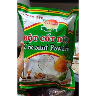 ( Sỉ túi 10 gói) Bột cốt dừa Minaco quả đào 10 gói 50gr