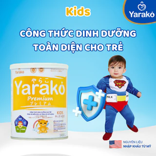 Sữa Bột giúp tăng cường miễn dịch và sức đề kháng Cho Bé YARAKO PREMIUM KIDS