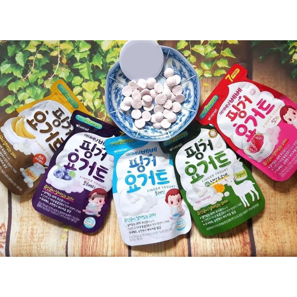 Snack sữa chua sấy khô Ivenet Bebe 20g 𝐒𝐮̛̃𝐚 𝐜𝐡𝐮𝐚 𝐤𝐡𝐨̂ 𝐈𝐯𝐞𝐧𝐞𝐭 𝐇𝐚̀𝐧 𝐐𝐮𝐨̂́c