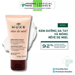 Kem Dưỡng Da Tay Nuxe Reve De Miel Hand and Nail Cream Không Gây Nhờn Rít 50ml