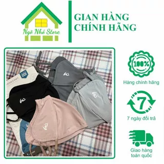 Khẩu trang nửa mặt vải lụa chống 99% tia UV, khẩu trang kháng bui, chống nắng UPF 50+ Ngõ Nhỏ