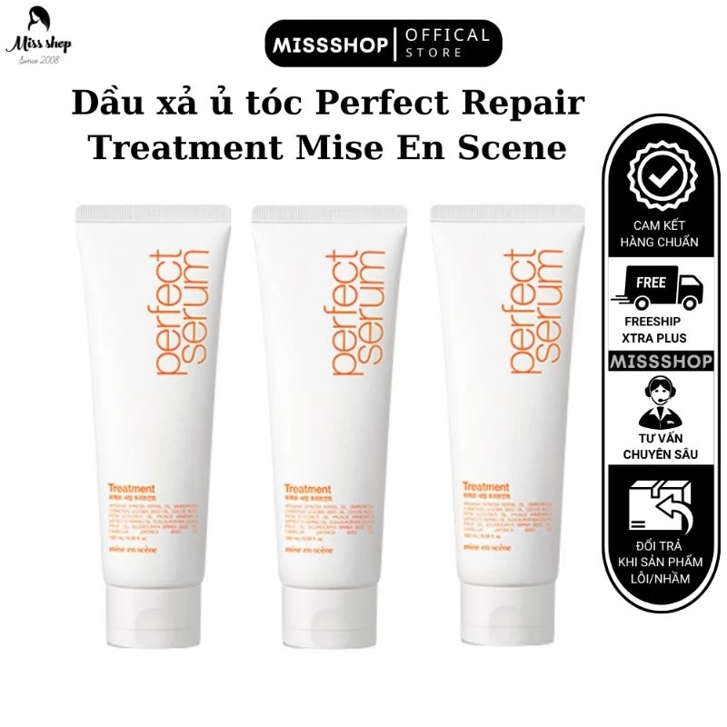 Dầu xả ủ tóc Mise En Scene Perfect Repair Treatment pack