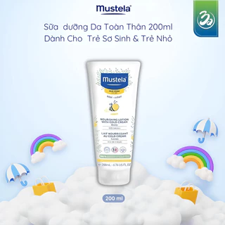 Sữa dưỡng da toàn thân (Da khô) - NOURISHING LOTION WITH COLD CREAM  - dành bé yêu