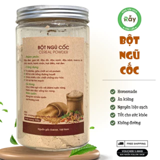 [500gram] Bột ngũ cốc tăng cân Rẫy từ 11 loại hạt dinh dưỡng cao cấp Đaklak