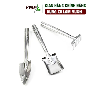 Bộ dụng cụ làm vườn inox 3 món DC05 PMP