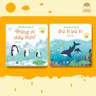 Sách - Set 2 cuốn Trứng ơi dậy thôi + Bú ti bú tí  (Muôn điều kì diệu P1) - Lionbooks