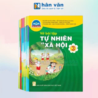 Bộ Sách Giáo Khoa Bài Tập - Bộ Vở Bài Tập Lớp 3 - Chân Trời Sáng Tạo - 12 Cuốn