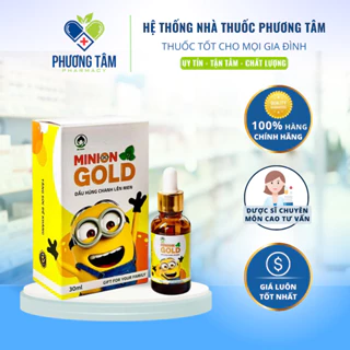 Tinh dầu húng chanh Minion Gold 30ml - NT Phương Tâm