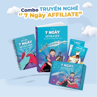 Combo Sách Sổ Truyền Nghề 7 ngày Affiliate - Tác Giả Cấn Mạnh Linh