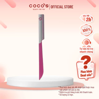 Dao cạo lông mặt, chân mày Kai BTM - 10H1 Razor Beauty-M 7g - Lẻ 1 Cây (Thân Hồng)