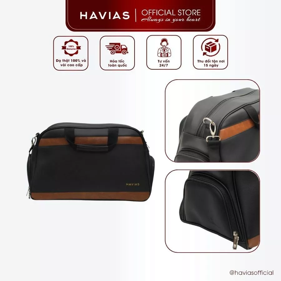 Túi da đựng quần áo và giày GOLF HAVIAS