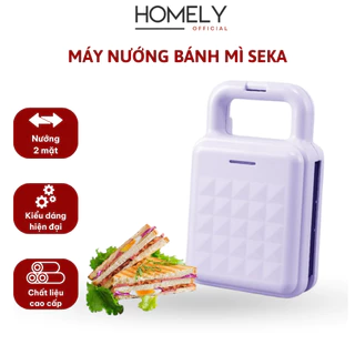 Máy nướng bánh mì sandwich SEKA SK560, máy kẹp sandwich, nướng bánh mỳ đa năng tiện dụng