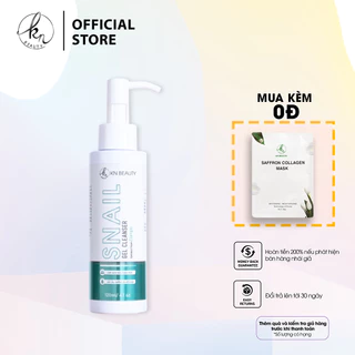 Sữa Rửa Mặt Trắng Da Ngừa Mụn KN Beauty Hydrating Cleansing Milk 100g tặng mặt nạ Saffron