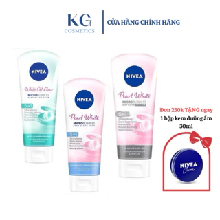 Sữa Rửa Mặt NIVEA Dưỡng Trắng, Ngừa Mụn, Kiểm soát nhờn (50g/100g)