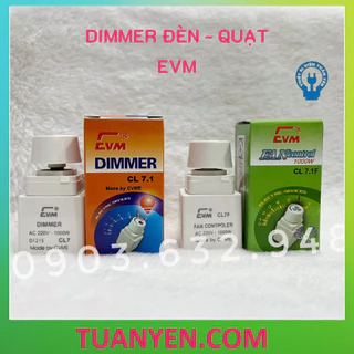 Dimmer Điều Khiển Đèn, Quạt ,Thiết Bị Chiếu Sáng Âm Tường 1000W (Dimmer đèn EVN) mặt Clipsal