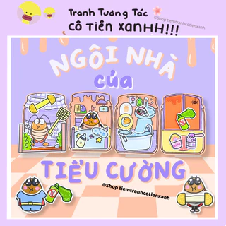 [MỚI NHẤT] NUÔI TIỂU CƯỜNG , hơn 40 bộ tranh tương tác Cô Tiên Xanh Tóp Tóp