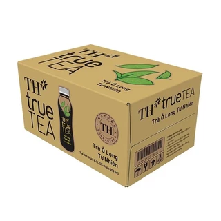 [SHIP HỎA TỐC] Thùng 24 chai trà ô long tự nhiên TH true tea 350ml