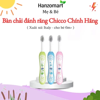 Bàn chải Chicco made in Italy cho bé từ 6-36 tháng tuổi chính hãng hanzomart