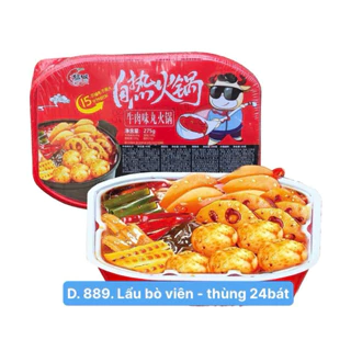 Lẩu panda bò viên