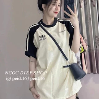 Áo Phông Adidas Nam Nữ Chất Cotton Dày Dặn Thoáng Mát Thấm Hút  Cao Cấp - Dáng Rộng Trẻ Trung Hot 2024