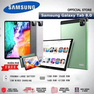 SAMSUNG Máy tính bảng HP mới【12GB+512GB】11.2inch Galaxy máy tính bảng học văn phòng giải trí giá rẻ tablet pc