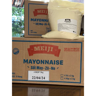 Xốt mayonnaise túi 3kg - MEIJI￼