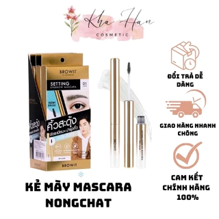 Mascara Mày Nongchat Setting Eyebrow Định Hình Lông Mày Không Nhòe, Không Trôi