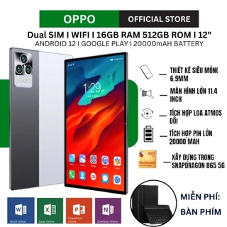 2024 MẪU MỚI Oppo Pad Air 12 inch Android 12.0 [RAM 16GB 512GB ROM] Máy tính bảng Android hai SIM 4G LTE WiFi 2.4/5G