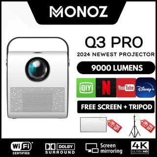 Máy chiếu mini cầm tay Monoz Q3 Pro Full HD1080P Điện thoại & Máy chiếu Rạp hát tại nhà Rạp chiếu phim tại nhà Giải