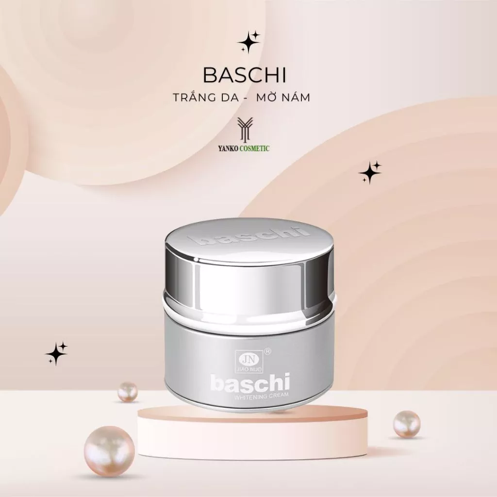 Kem dưỡng trắng da ban đêm hiệu Baschi